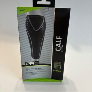 P-TEX Pro Calf Sleeve‎ Small Kinetic Panels Thermal Compression Muscle Strains